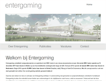 Tablet Screenshot of entergaming.nl